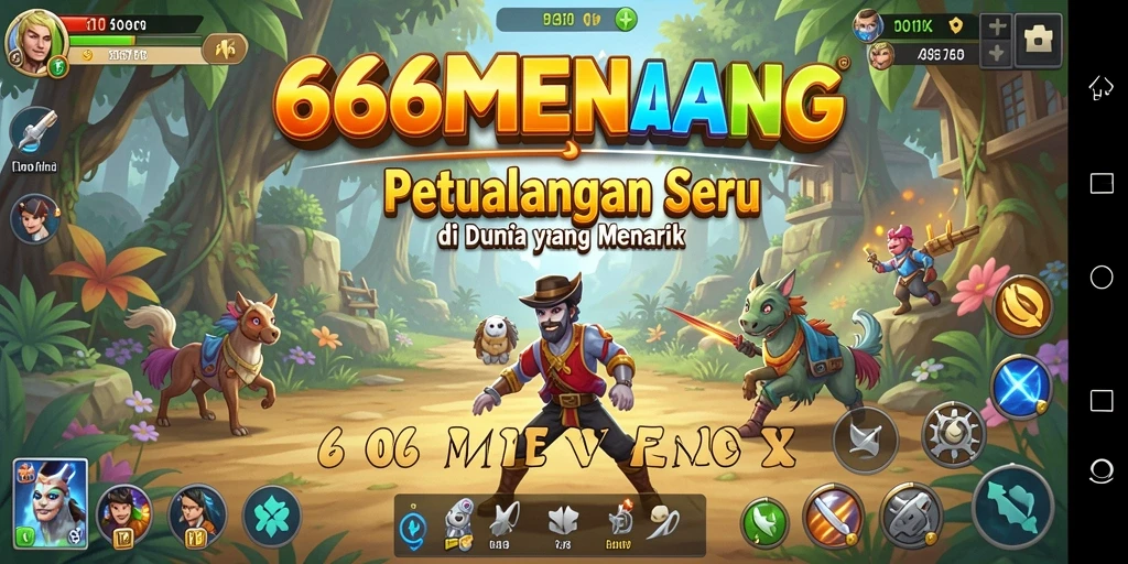Gameplay seru dalam petualangan menakjubkan di 66MENANG.