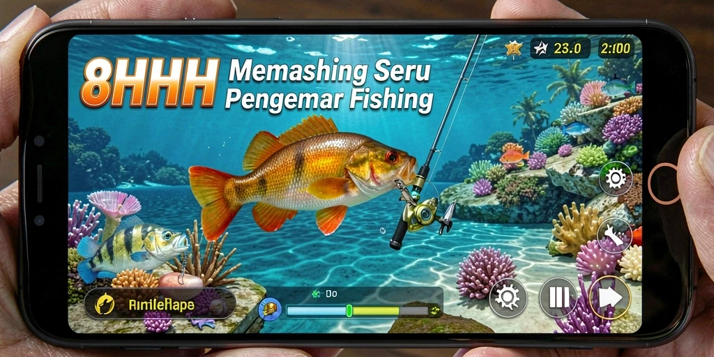 Tangkapan ikan yang menakjubkan dari gameplay 8HHH.