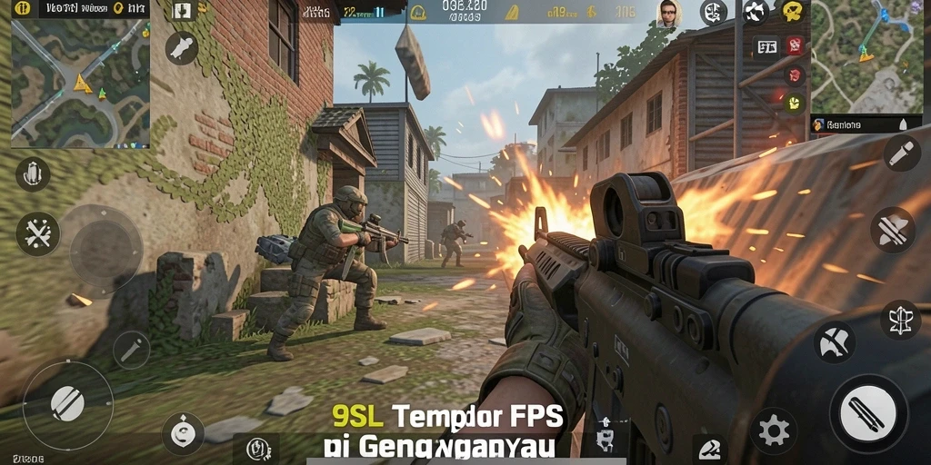 Gameplay menarik 9SL dengan aksi tembak-menembak yang seru.