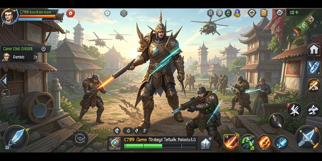Tampilan menarik dari gameplay C789 yang menegangkan.