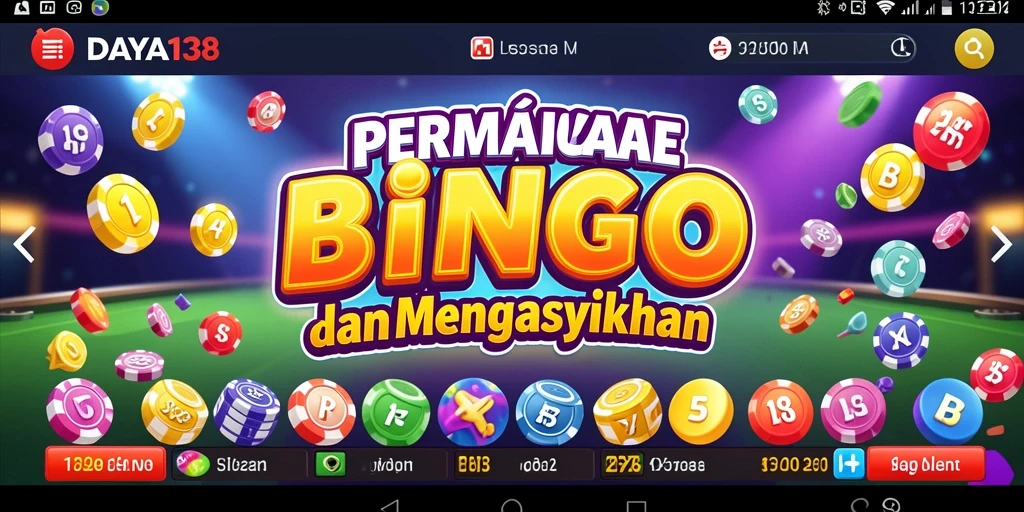 Tampilan gameplay Bingo yang menarik di DAYA138.