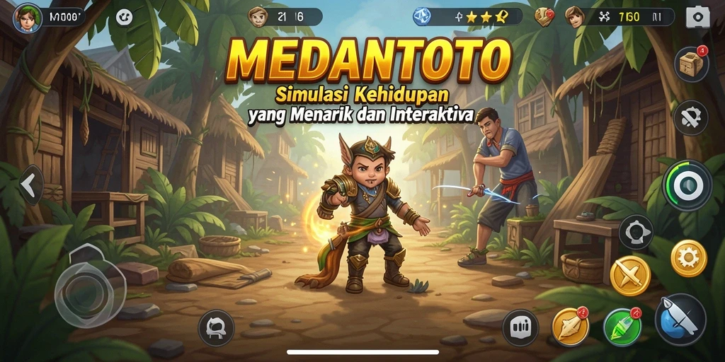 Tampilan gameplay MEDANTOTO yang menarik dan interaktif.